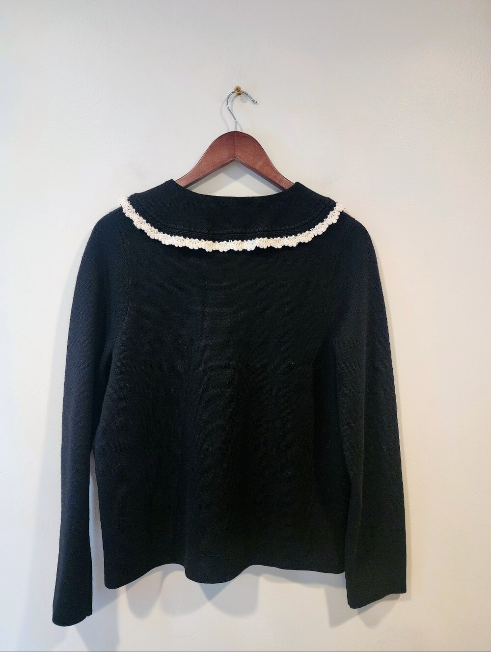 NWT Sezane Bettany Wool Cardigan - Picture 8 of 8